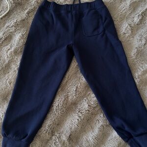 Ralph Lauren boys 7 Navy Blue Jogger Sweatpants